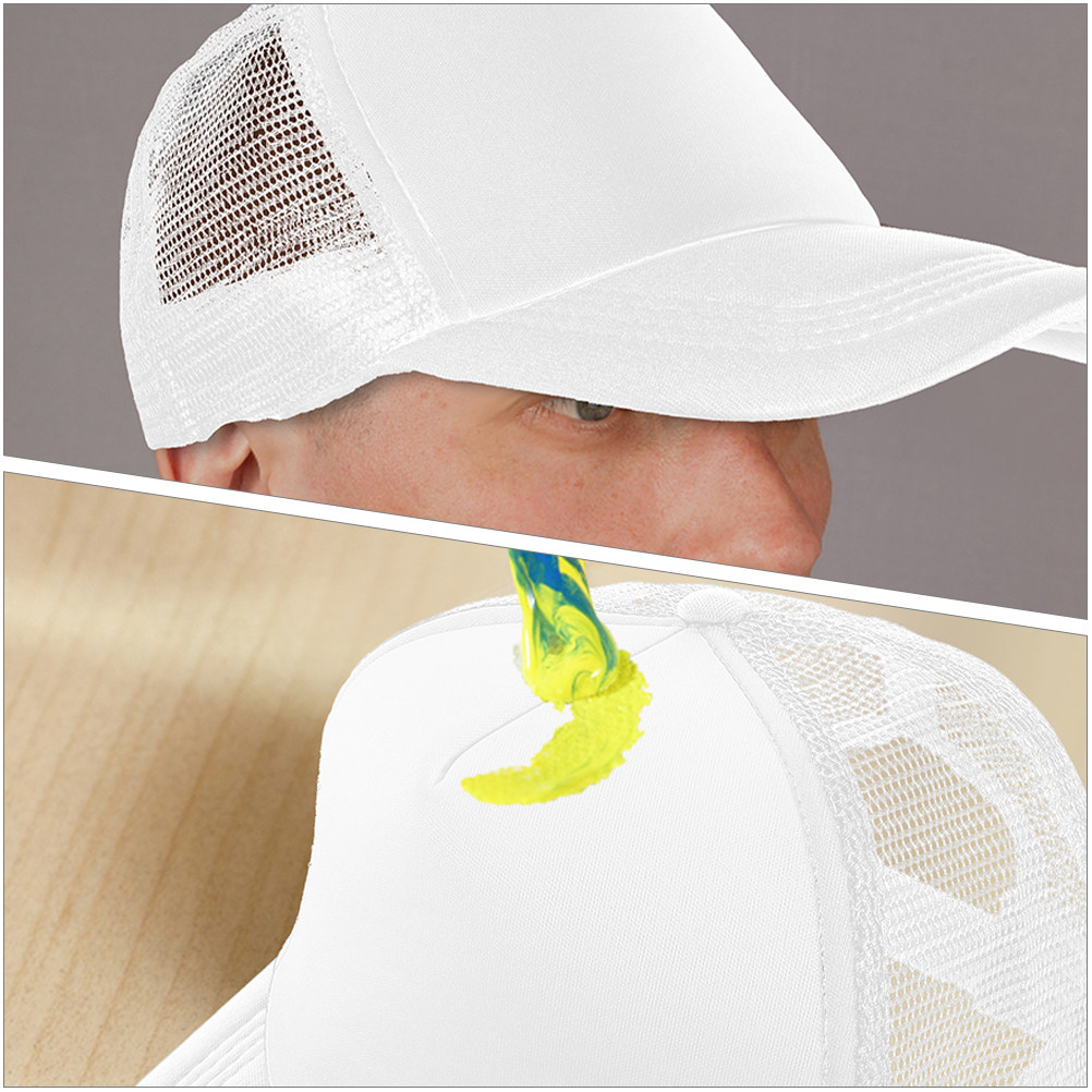 Hat Sublimation Blank - 5 قطع من قبعات البيسبول الشبكية